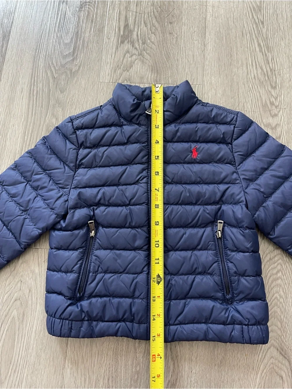 Ralph Lauren Boys' Navy Packable Puffer Jacket 3T